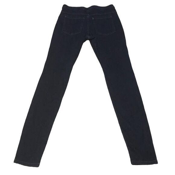 Hue Dark Wash Pull On Denim Skinny Jeans Size Small - Picture 5 of 5